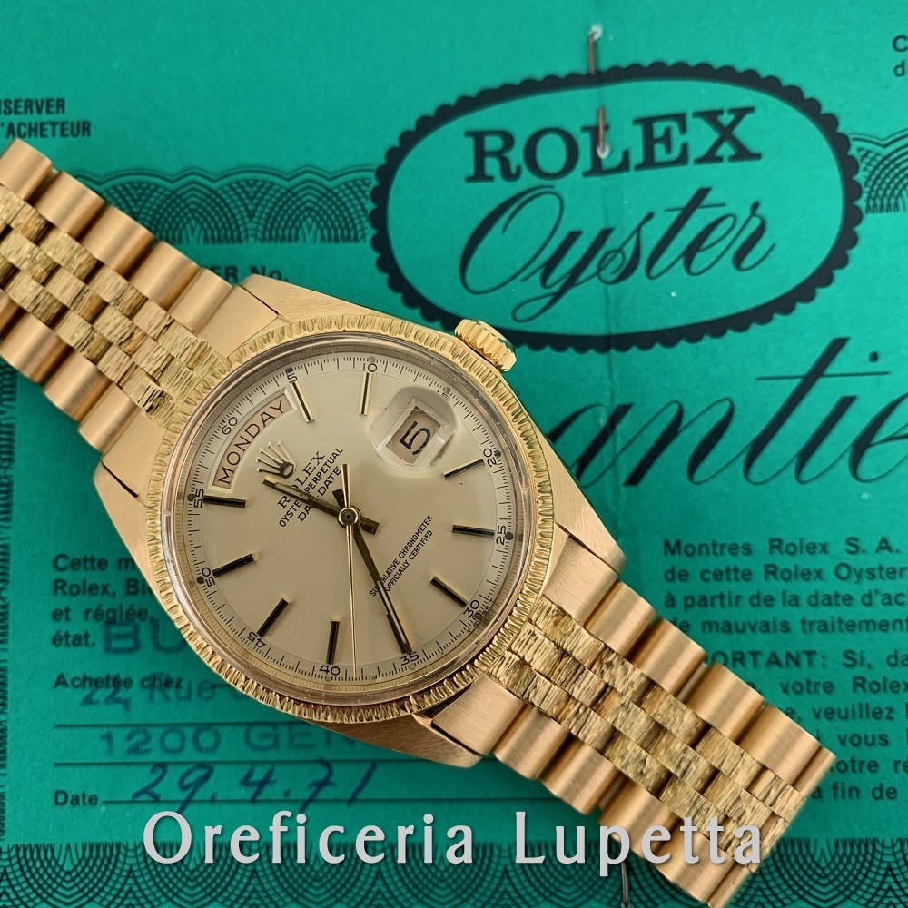 Rolex day date corteccia 2025